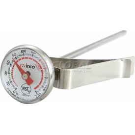 Winco TMT-FT1 Dial Frothing Thermometer - Pkg Qty 24 TMT-FT1