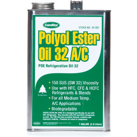 Polyol Ester Refrigeration Oil 1 Gallon 150 Sus 45-007*