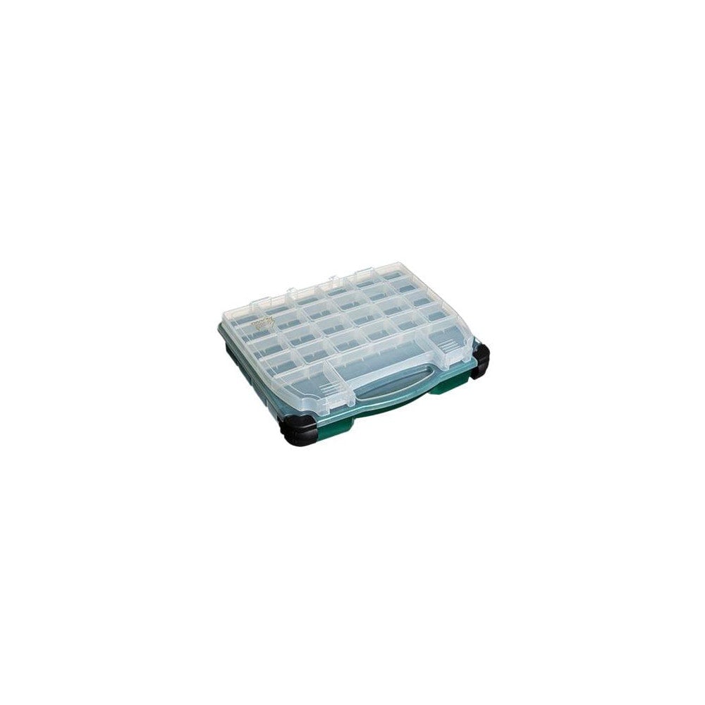 Small Parts Boxes & Organizers, Product Type: Compartment Box, Parts Box, Small Parts Organizer, Storage Bin, Storage Case, Utility Box , Lock Type: Latch  MPN:395010