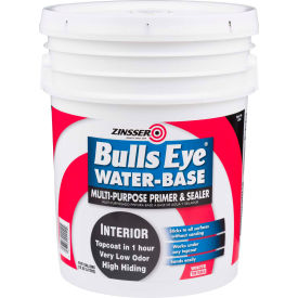 Zinsser® Bulls Eye® Water-Base Primer & Sealer White 5 Gallon Pail - 2240 2240*****##*