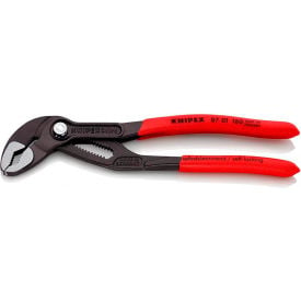 Knipex® Cobra® Water Pump Plier W/ Polished Head & Plastic Coated Handle 7