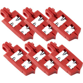 Brady® 65688 120V Snap-On Circuit Breaker Lockout 6/Pack 65688