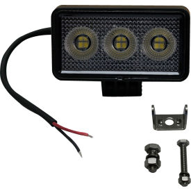 Race Sport Lighting IQ Rectangle Auxiliary LED Flood Beam Light with 3 LED 3-1/2