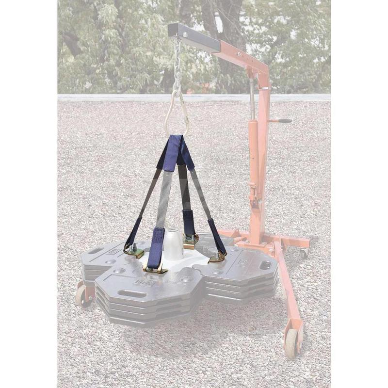 Anchors, Grips & Straps, Load Capacity: 310lb, 141kg , Material: Polyester Webbing , Anchor Point Connection Type: O-Ring  MPN:7100314286