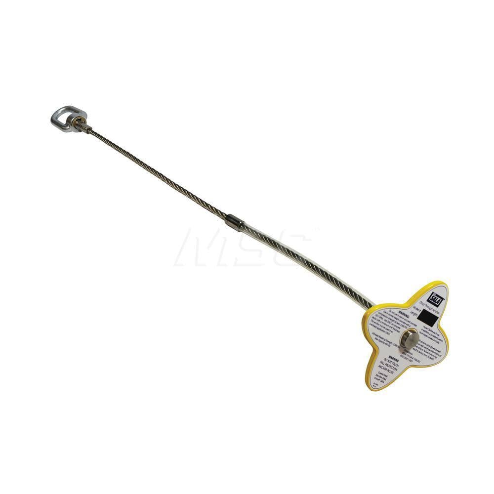 Anchors, Grips & Straps, Load Capacity: 420lb, 190kg , Material: Zinc-Plated Steel , Anchor Point Connection Type: D-Ring , Tensile Strength: 5000lb  MPN:7100246181