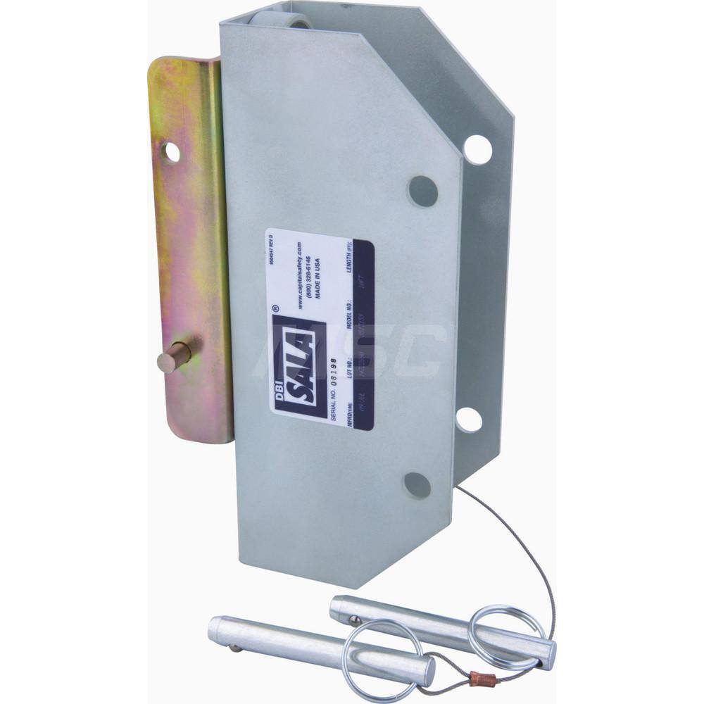 Confined Space Entry & Retrieval Bases & Booms, Type: Mounting Bracket Assembly , Material: Aluminum , Overall Height: 10.20in , Color: Gray  MPN:7012494922
