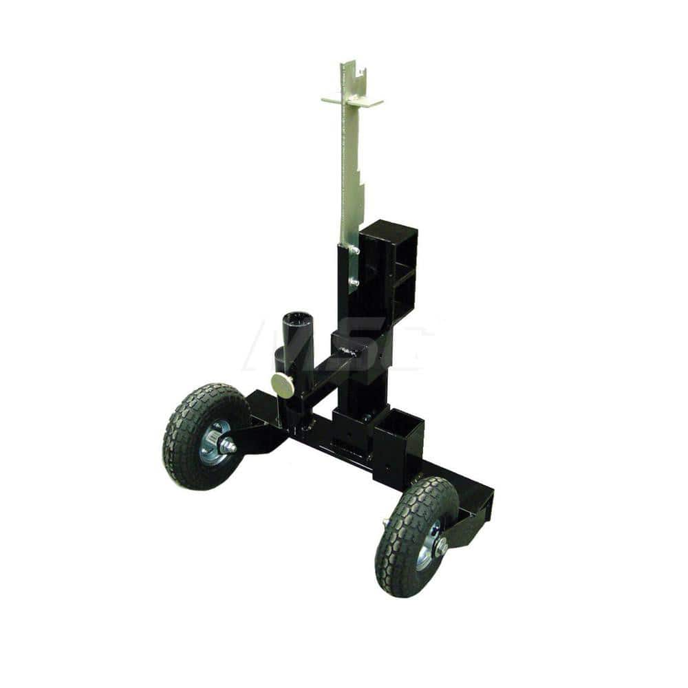 Confined Space Entry & Retrieval Bases & Booms, Type: Equipment Cart , Material: Aluminum , Overall Height: 39.75in , Color: Black  MPN:7100204057