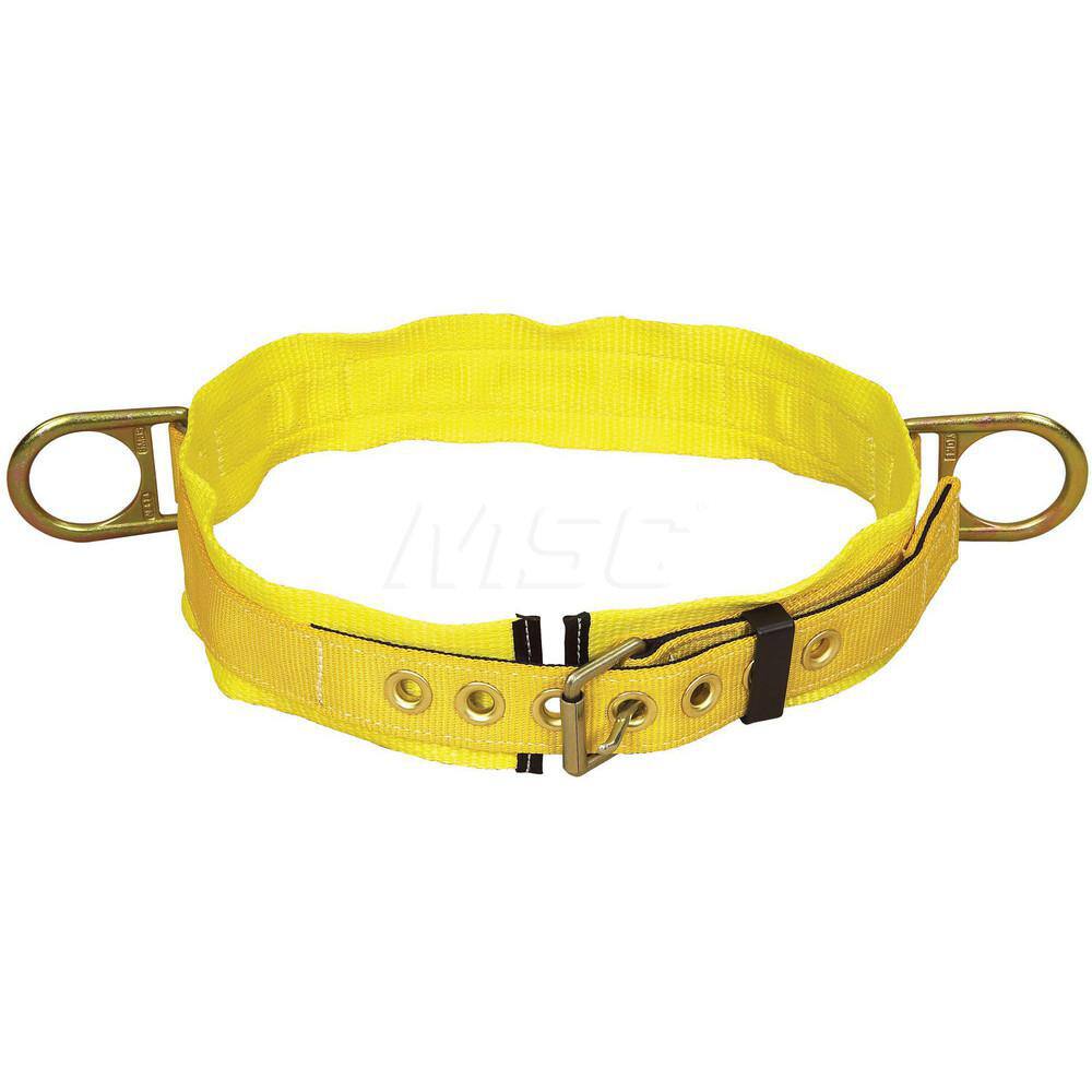 Body Belts, Belt Type: Body Belt , Belt Size: Large , Load Capacity: 310lb, 141kg , Number of D-Rings: 2 , Padding/Lining: Side Padding  MPN:7012814942