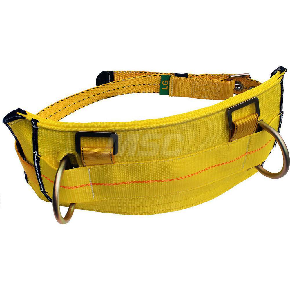 Body Belts, Belt Type: Body Belt , Belt Size: Medium , Load Capacity: 310lb, 141kg , Number of D-Rings: 2 , Padding/Lining: Waist Padding  MPN:7012814983