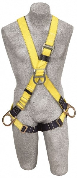420 Lb Capacity, Size XL, Full Body Cross-Over Safety Harness MPN:7012815269