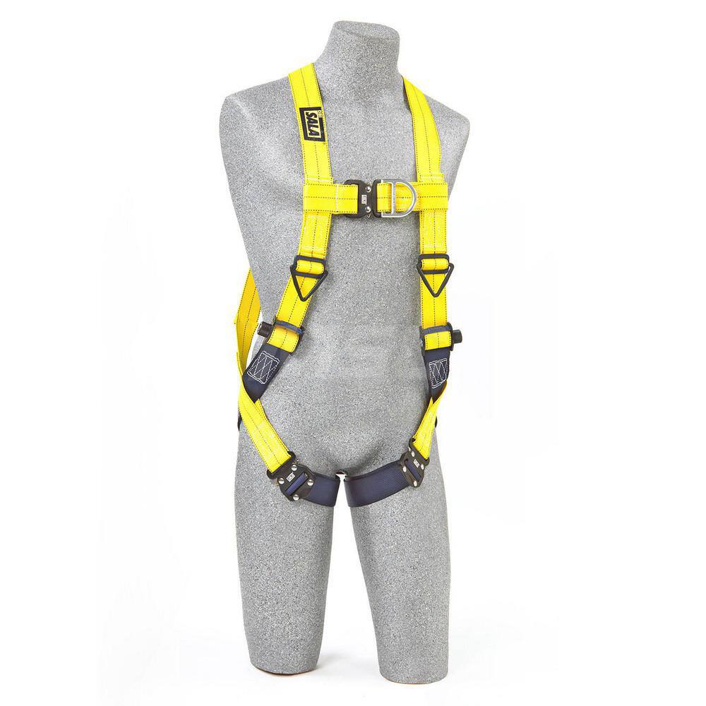 Fall Protection Harnesses: 420 Lb, Vest Style, Size X-Large, For Climbing, Polyester, Back & Front MPN:7012815343