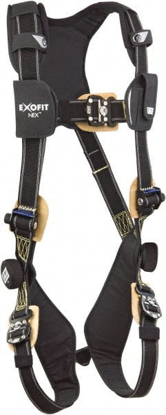 Fall Protection Harnesses: 420 Lb, Arc Flash Style, Size Medium MPN:7012815435