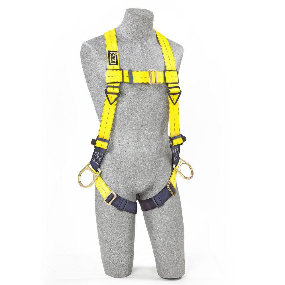 Fall Protection Harnesses: 420 Lb, Vest Style, Size X-Large, For Positioning, Polyester, Back & Side MPN:7012815469