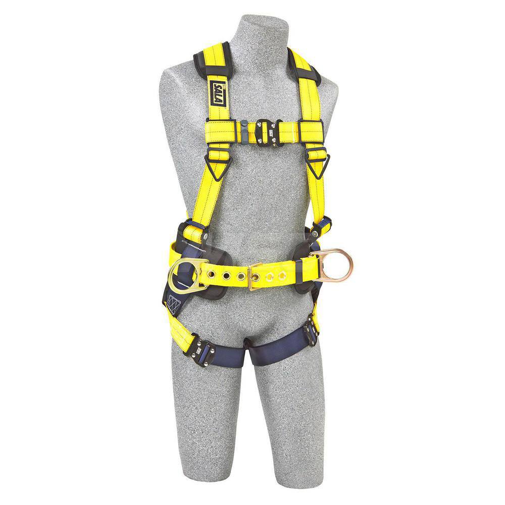 Fall Protection Harnesses: 420 Lb, Construction Style, Size Small, For Positioning, Polyester, Back & Side MPN:7012815702