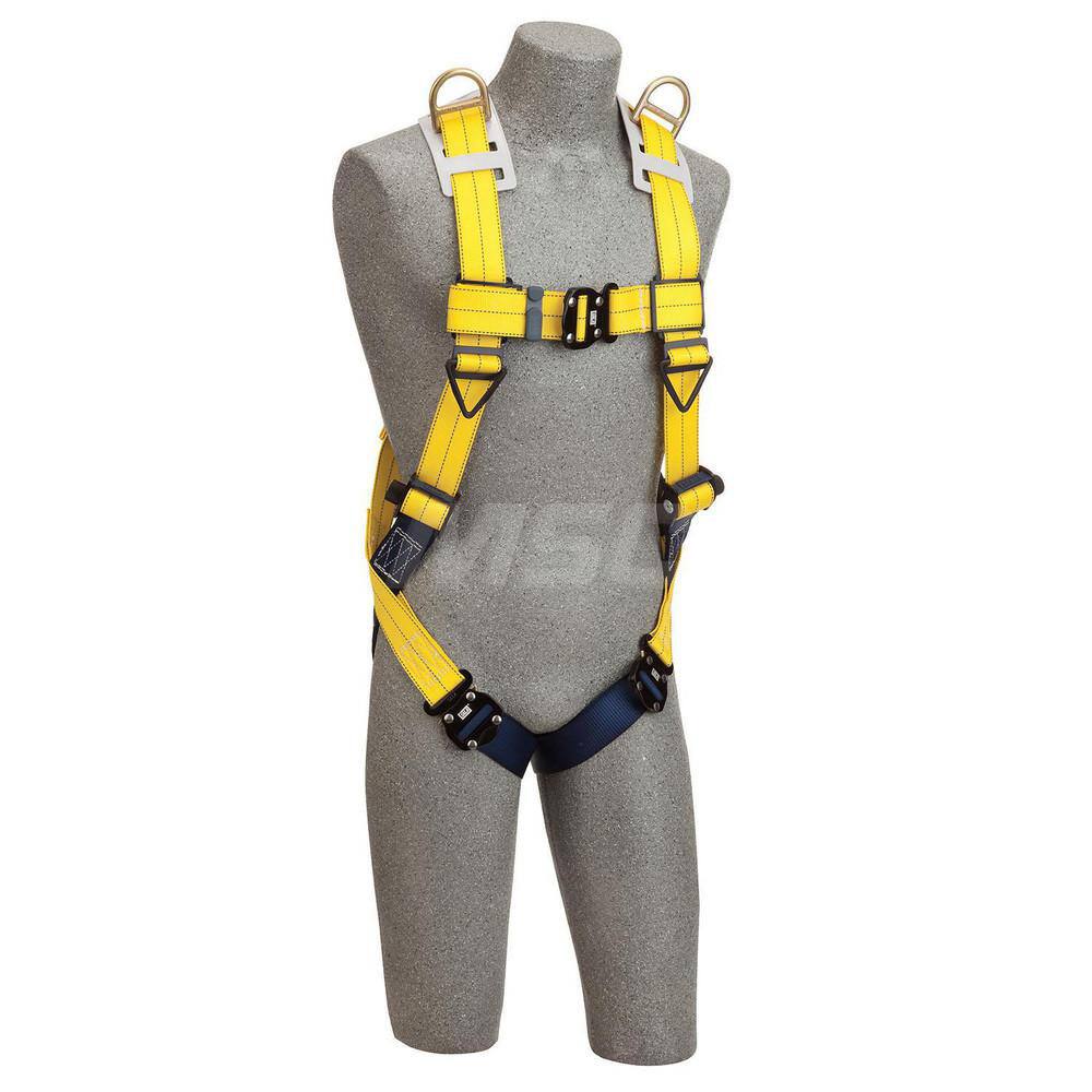 Fall Protection Harnesses: 420 Lb, Vest Style, Size Universal, For Retrieval & Rescue, Polyester, Back & Shoulder MPN:7100262935