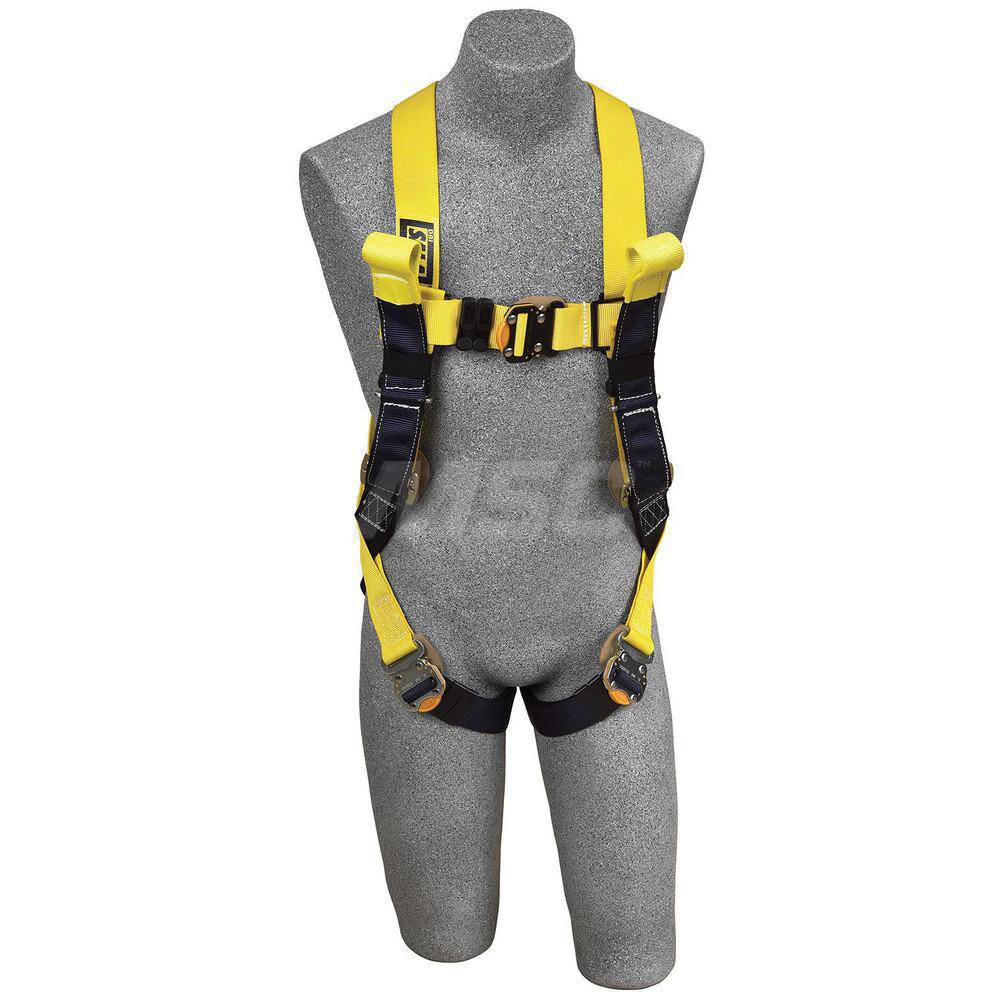 Fall Protection Harnesses: 310 Lb, Arc Flash Style, Size Large, For Retrieval & Rescue, Nylon, Back MPN:7100235686
