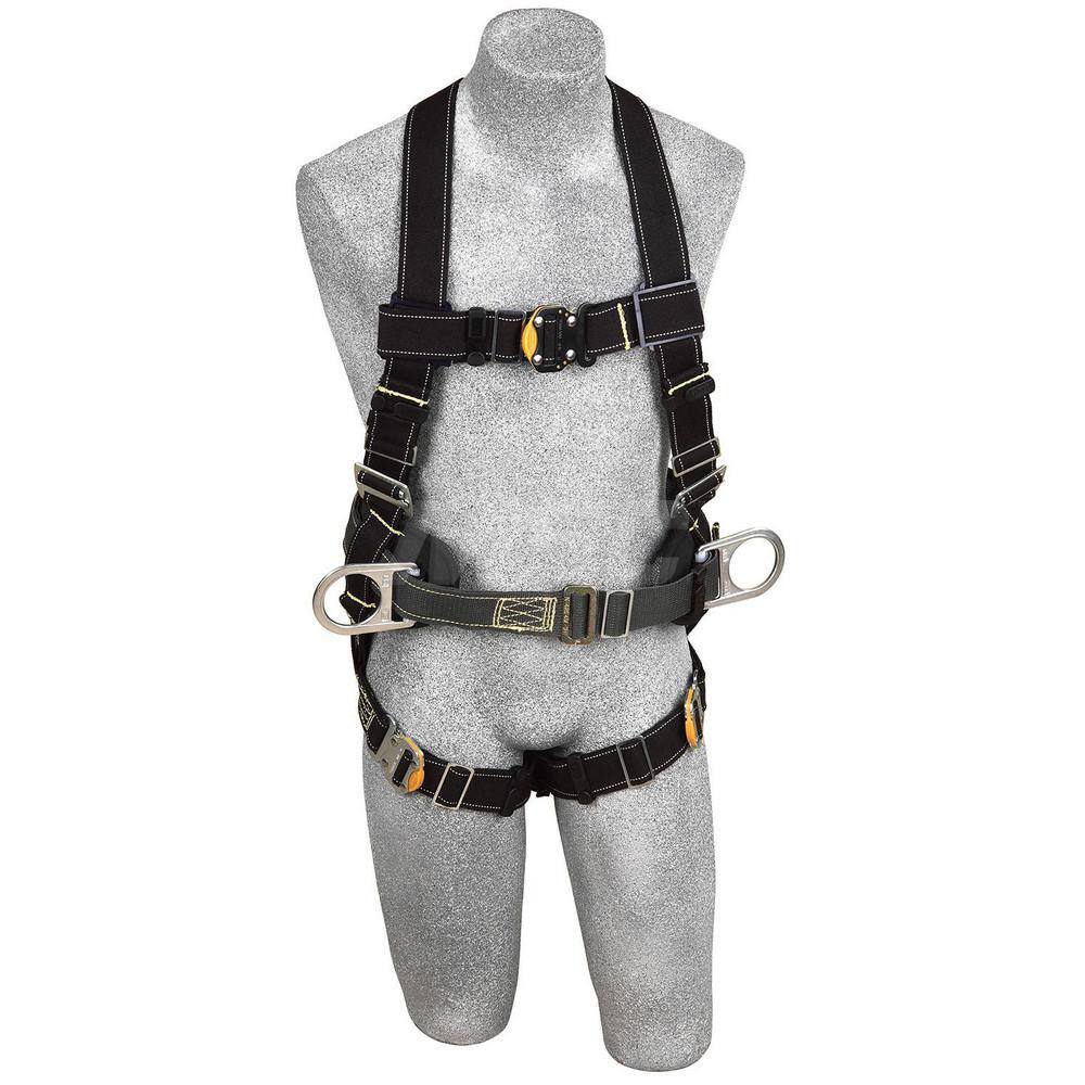 Fall Protection Harnesses: 310 Lb, Construction Style, Size Medium, For Positioning, Nomex & Kevlar, Back MPN:7100273002