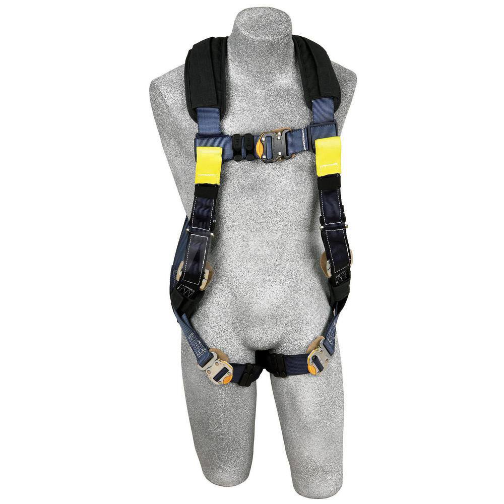 Fall Protection Harnesses: 420 Lb, Arc Flash Style, Size Large, For Retrieval & Rescue, Nylon, Back MPN:7100237732