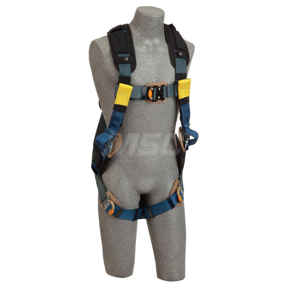 Fall Protection Harnesses: 420 Lb, Arc Flash Style, Size Large, For Retrieval & Rescue, Nylon, Back MPN:7012815804