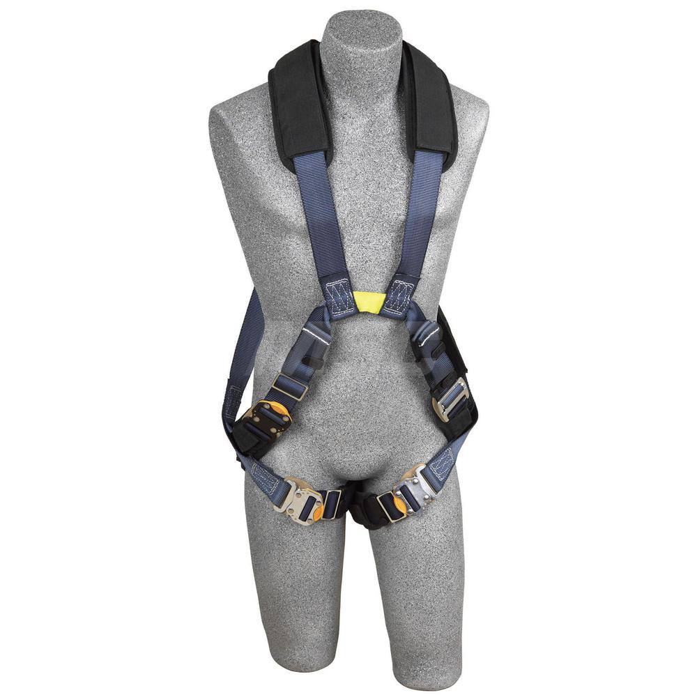 Fall Protection Harnesses: 310 Lb, Construction Style, Size Medium, For Cross-Over, Nylon, Back MPN:7012815807