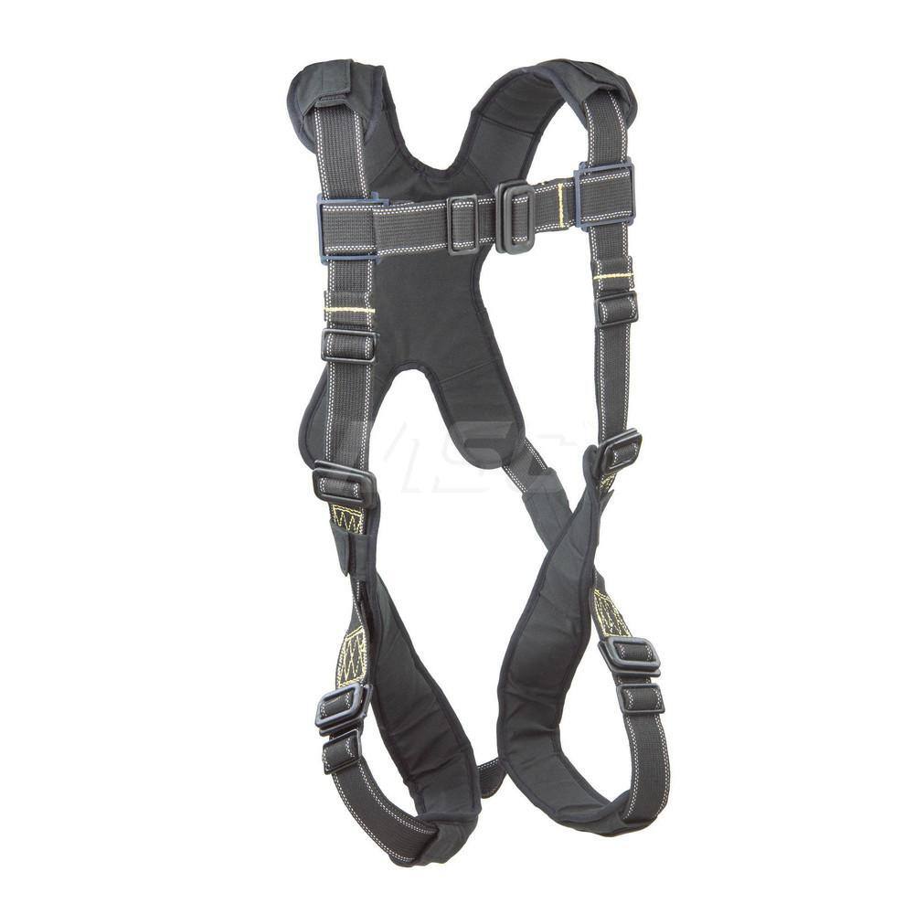 Fall Protection Harnesses: 420 Lb, Arc Flash Style, Size Large, For General Industry, Nomex & Kevlar, Back MPN:7012815816