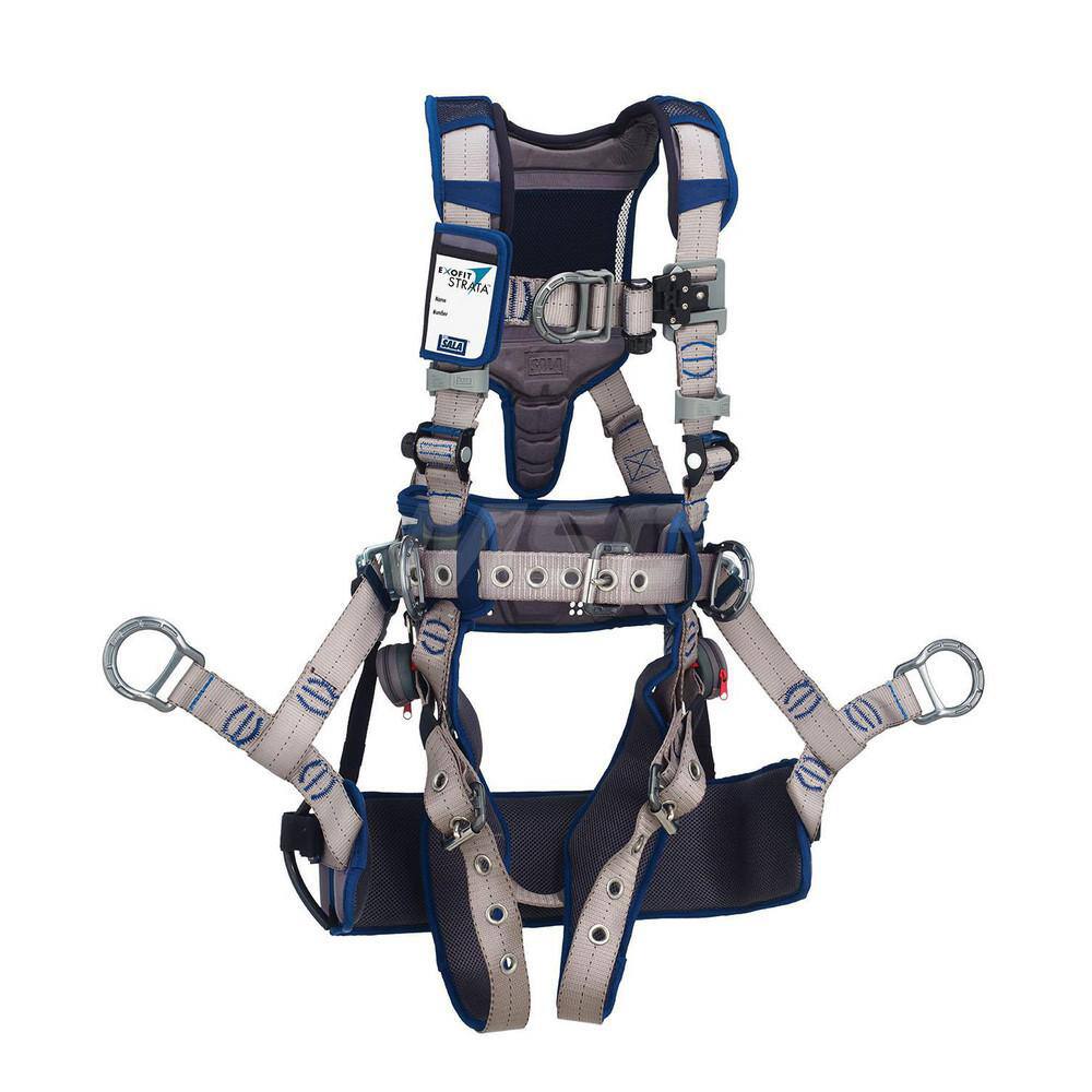Fall Protection Harnesses: 420 Lb, Tower Climbers Style, Size Small, For Climbing, Polyester, Back Front & Side MPN:7012816085