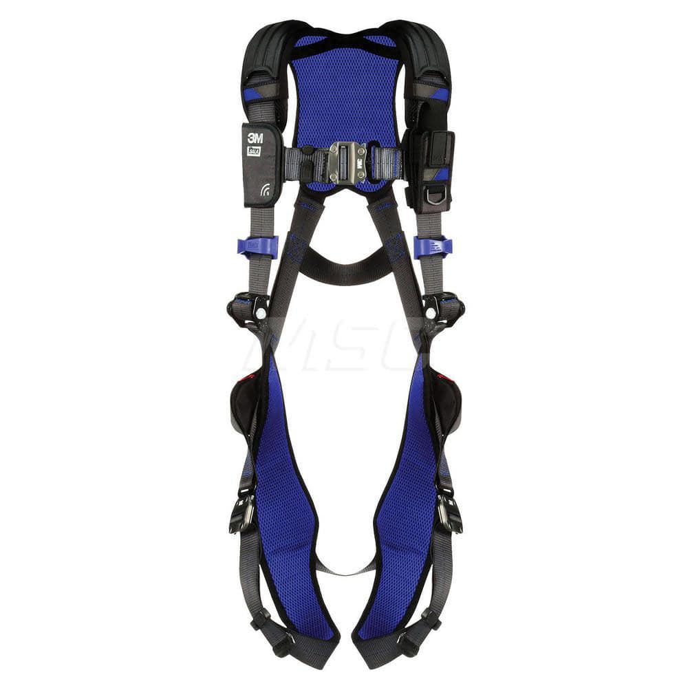 Fall Protection Harnesses: 420 Lb, Vest Style, Size Small, For General Purpose, Back MPN:7012816109