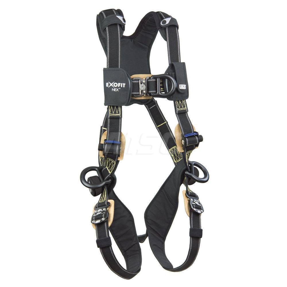 Fall Protection Harnesses: 420 Lb, Arc Flash Style, Size Small, For Climbing & Positioning, Nomex & Kevlar, Back Front & Side MPN:7100237489