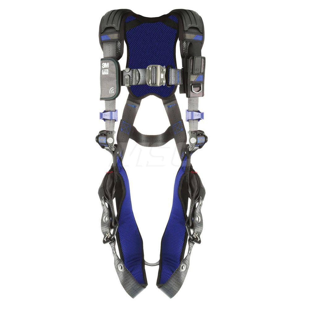 Fall Protection Harnesses: 420 Lb, Vest Style, Size X-Small, For General Industry, Polyester, Back MPN:7012816520