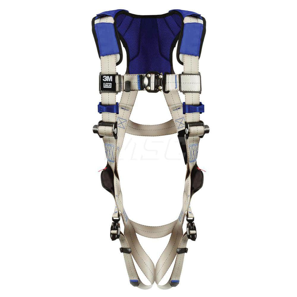 Fall Protection Harnesses: 420 Lb, Vest Style, Size Medium, For General Purpose, Back MPN:7012817471