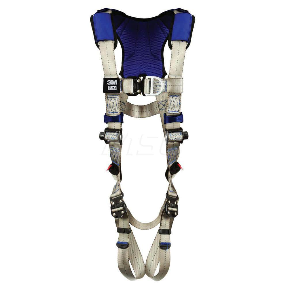 Fall Protection Harnesses: 420 Lb, Vest Style, Size Medium, For Climbing, Back & Front MPN:7012817481