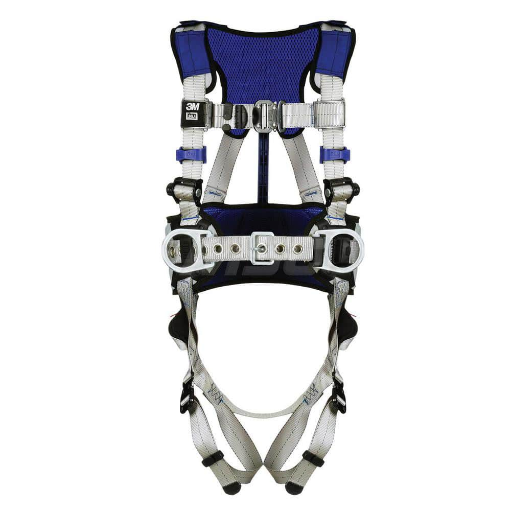 Fall Protection Harnesses: 420 Lb, Construction Style, Size Small, For Construction & Positioning, Back & Hips MPN:7012817527