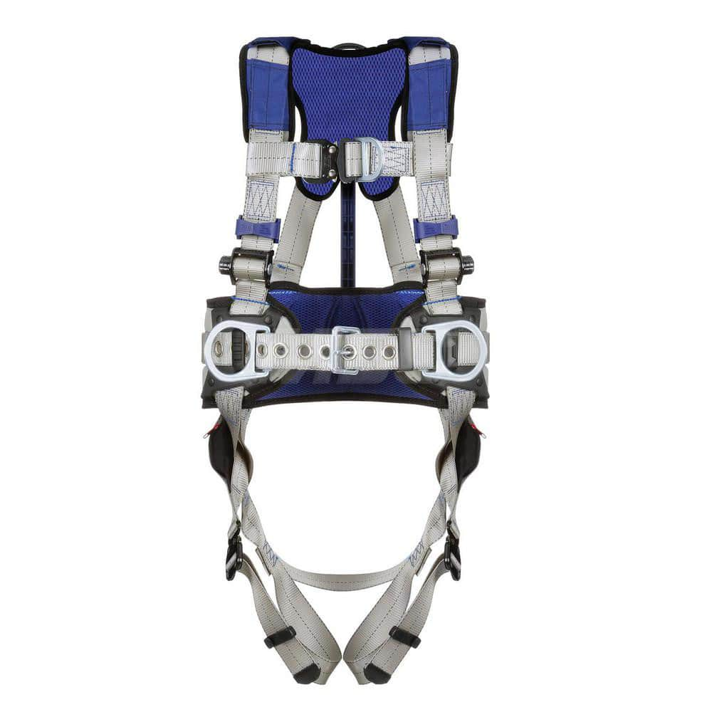 Fall Protection Harnesses: 420 Lb, Construction Style, Size Small, For Climbing Construction & Positioning, Back Front & Hips MPN:7012817537