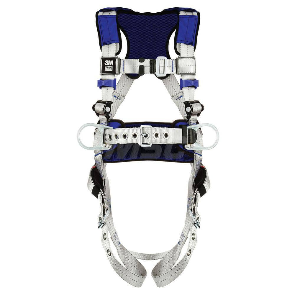 Fall Protection Harnesses: 420 Lb, Construction Style, Size Medium, For Positioning, Back & Hips MPN:7012817547