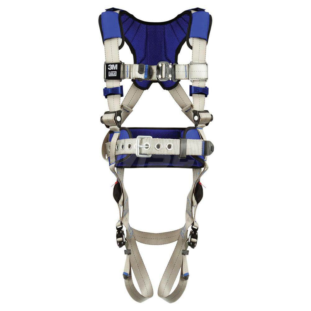 Fall Protection Harnesses: 420 Lb, Construction Style, Size Medium, For Construction, Back MPN:7012817566