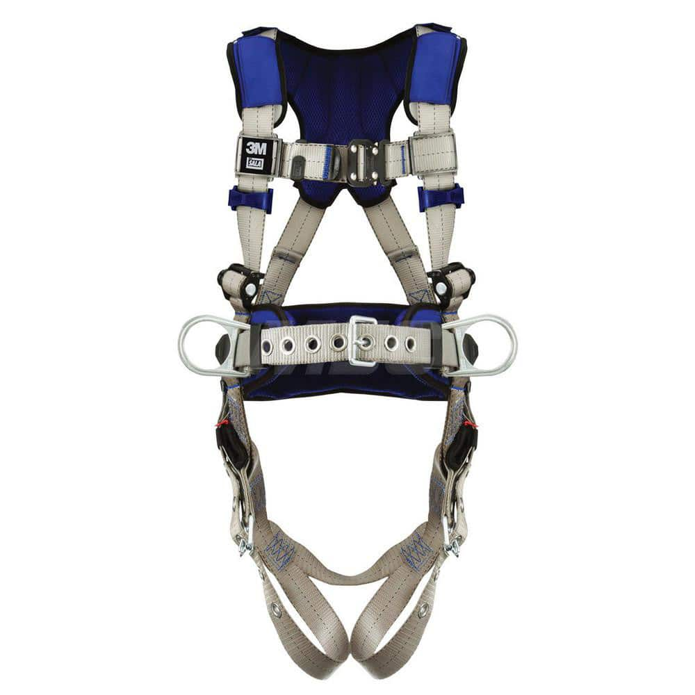 Fall Protection Harnesses: 420 Lb, Construction Style, Size Small, For Construction & Positioning, Back & Hips MPN:7012817593