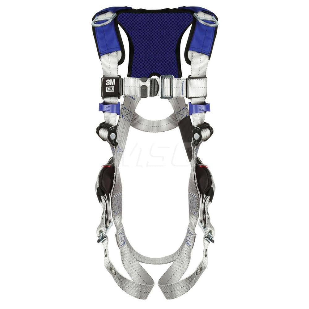 Fall Protection Harnesses: 420 Lb, Vest Style, Size 2X-Large, For Retrieval & Rescue, Back & Shoulder MPN:7012817645
