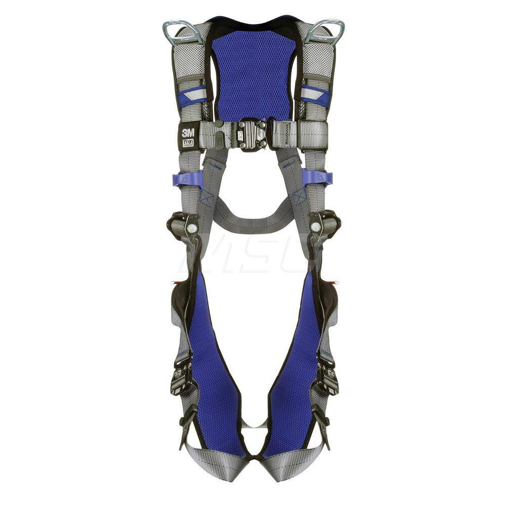 Fall Protection Harnesses: 420 Lb, Vest Style, Size Large, For Retrieval & Rescue, Back & Shoulder MPN:7012817900