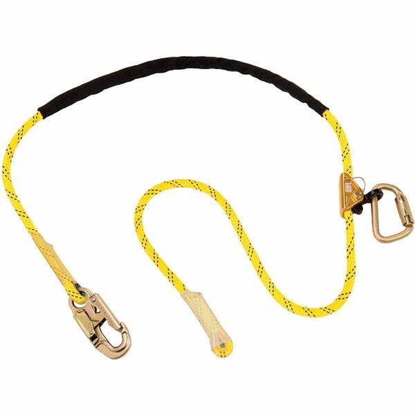 Lanyards & Lifelines, Type: Positioning & Restraint Lanyard , Length (Inch): 96 , Harness Connection: Steel Snap Hook , For Arc Flash Work: No  MPN:7100221793