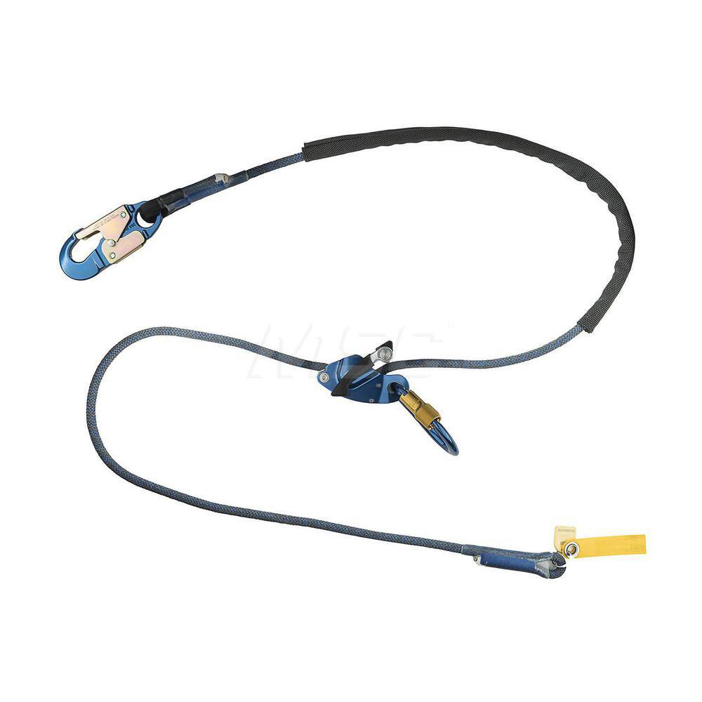 Lanyards & Lifelines, Load Capacity: 310lb, 141kg , Lifeline Material: Nylon , Capacity (Lb.): 310 , End Connections: Snap Hook , Maximum Number Of Users: 1  MPN:7100157034