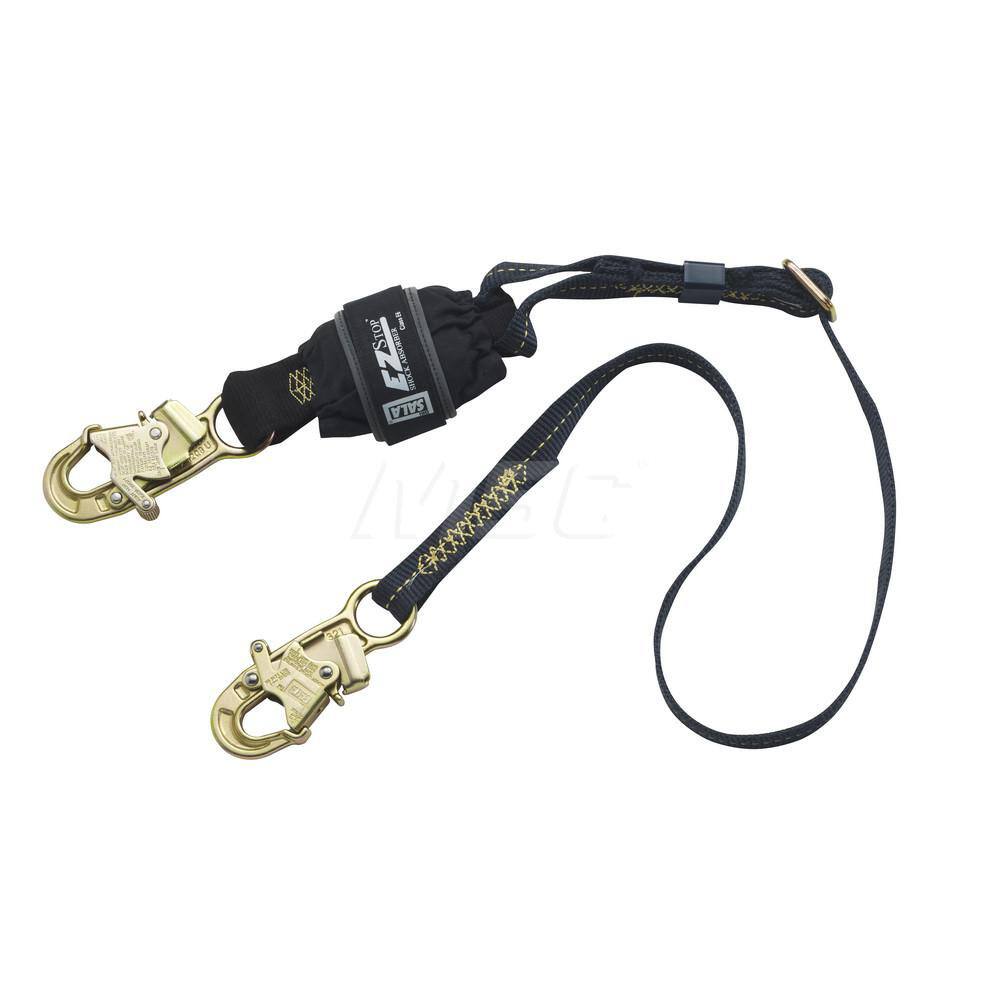 Lanyards & Lifelines, Load Capacity: 420lb, 190kg , Lifeline Material: Nomex, Kevlar , Capacity (Lb.): 420 , End Connections: Snap Hook  MPN:7012817268