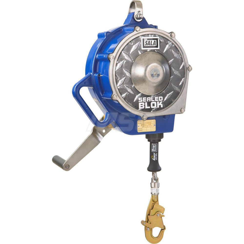 Self-Retracting Lifeline:  420 lb Capacity,  85.00' Lifeline, MPN:7012818980