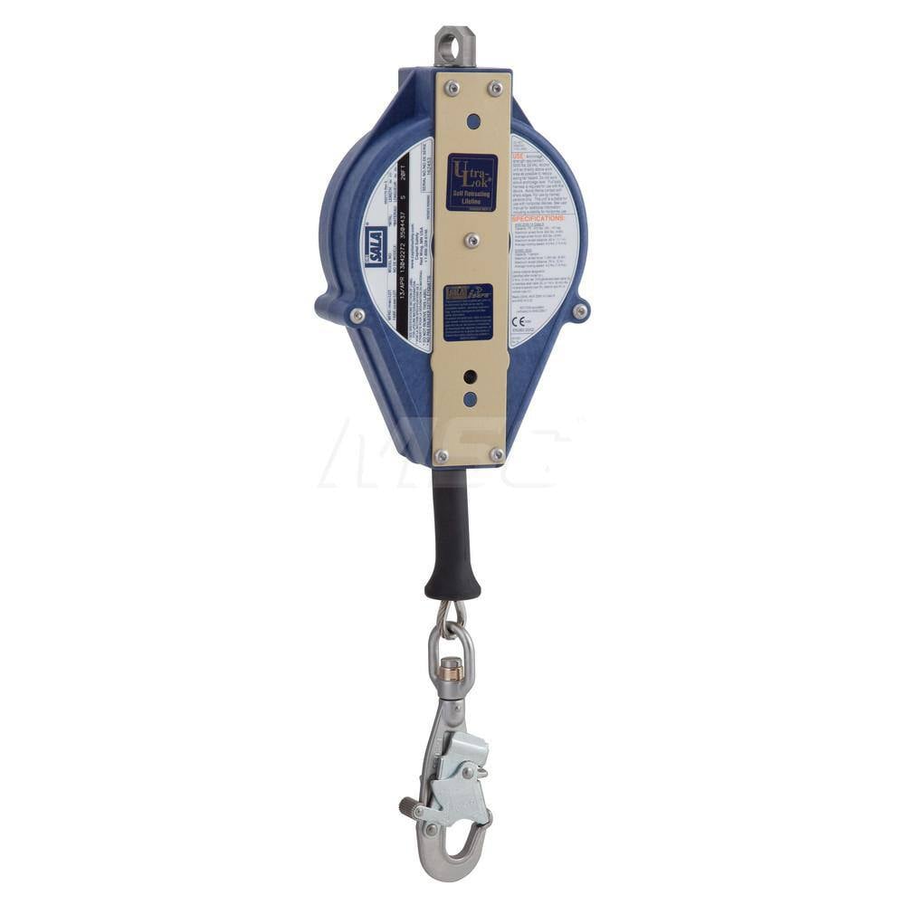 Self-Retracting Lifeline:  420 lb Capacity,  30.00' Lifeline, MPN:7010595566