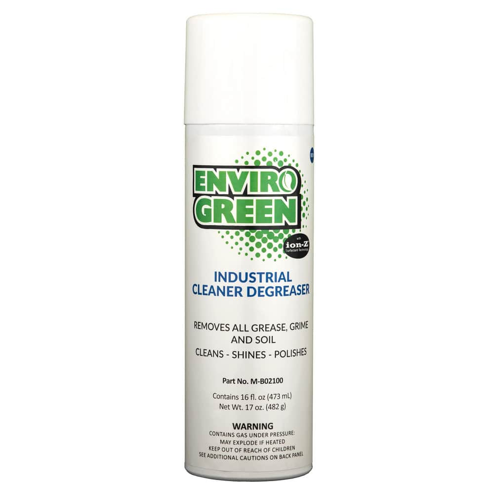 Degreaser:  20 fl oz, BOV Aerosol, MPN:M-B02100