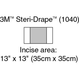 3M™ Steri-Drape Incise Drape 1040 18