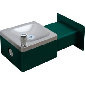 GoVets™ Outdoor Wall Mount Drinking Fountain Green 224GN761