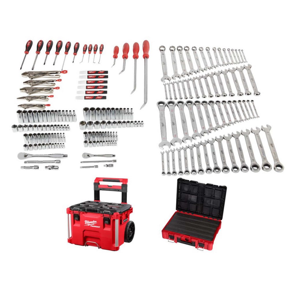 Combination Hand Tool Sets, Set Type: Mechanic's Tool Set , Tool Type: Mechanic's Hand Tool Set , Number Of Pieces: 193 , Measurement Type: Fractional Inch MPN:14973994/382431