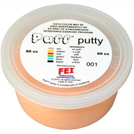 Puff LiTE™ Color-Coded Exercise Putty XX-Soft Tan 60cc 10-1400