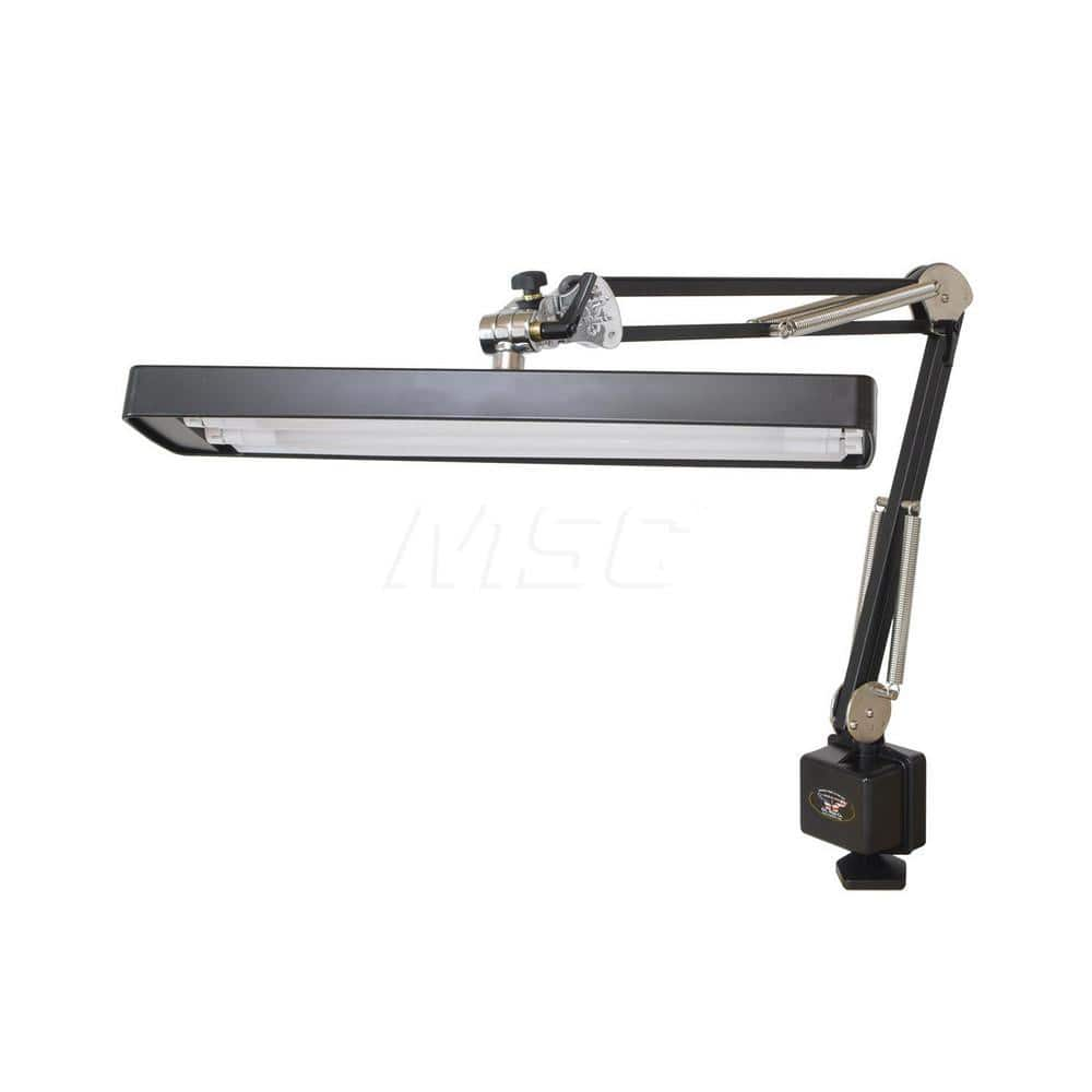 Machine Lights, Machine Light Style: Articulating Arm, Spring Arm , Lamp Technology: LED , Voltage: 120V , Wattage: 18  MPN:PS-20700-B-LED