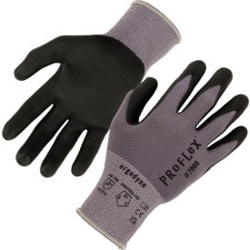 Ergodyne® ProFlex® 7000 Nitrile Coated Gloves w/ Microfoam Palm XL Gray 1 Pair 10375